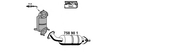ERNST 250041 Exhaust System